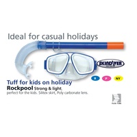 LAND & SEA Rockpool Silitex  Snorkel  & Mask Set -  perfect for the kids holidays