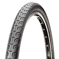 CST TYRE 26 X 1.5 SLICK BLACK with REFLECTIVE STRIP C1393