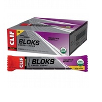CLIF SHOT BLOKS(bx) Mountain Berry - 18 bars x 60g