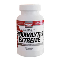HAMMER Nutrition Endurolytes Extreme 120 CAPS Extreme Mega Sodium ULTRA 