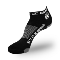  STEIGEN Black Running & Cycling Socks 1/4 Length