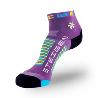 Steigen Bubblegum Purple Running & Cycling Socks 1/4 Length