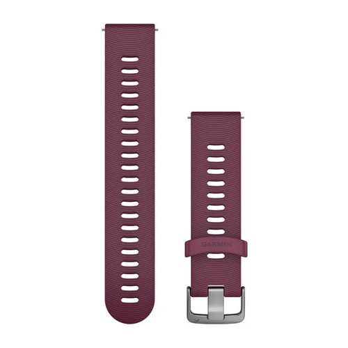 Garmin Forerunner 645 Quick Release Bands (20 mm) [Colour : Berry Silicone] 010-11251-1W