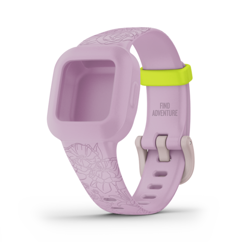 Garmin Vívofit®jr.3 Adjustable Replacement Band [Colour: Lilac Floral] 010-12469-41