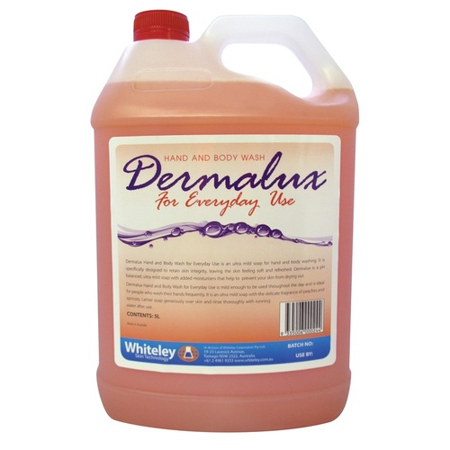 Whiteley Dermalux Hand & Body Wash 5 Llitre
