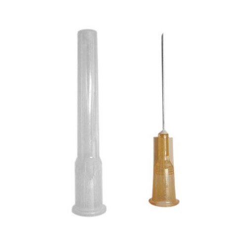 BD PrecisionGlide Needle 25G x 5/8  (0.5mm x 16mm) ORANGE box/100  301805