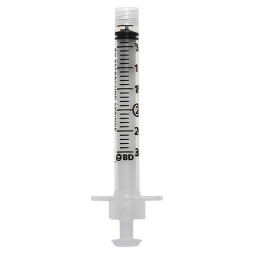 BD SYRINGES 5mL Luer Lock Sterile 100's 302135