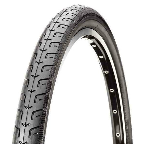 CST TYRE 26 X 1.5 SLICK BLACK with REFLECTIVE STRIP C1393