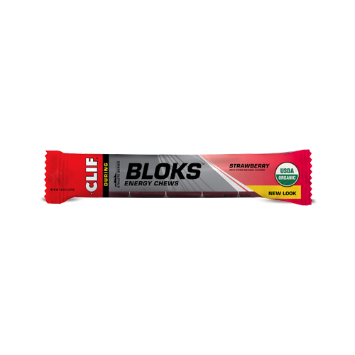 CLIF SHOT BLOKS(ea) Strawberry 1x60g