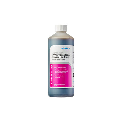 MICROSHIELD® PVP Povidone Iodine Surgical Handwash 500ml  70000370