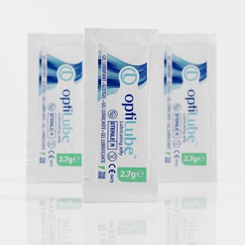 OptiLube Sterile Lubricant Jelly Sachets 2.7g Sachet (Bx of 144)