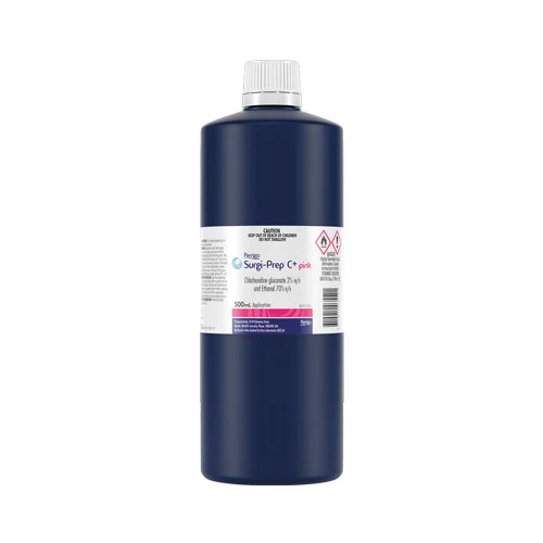 Surgi-Prep C+ Pink 2% CHLOR GLUC - 500ml  5000023483