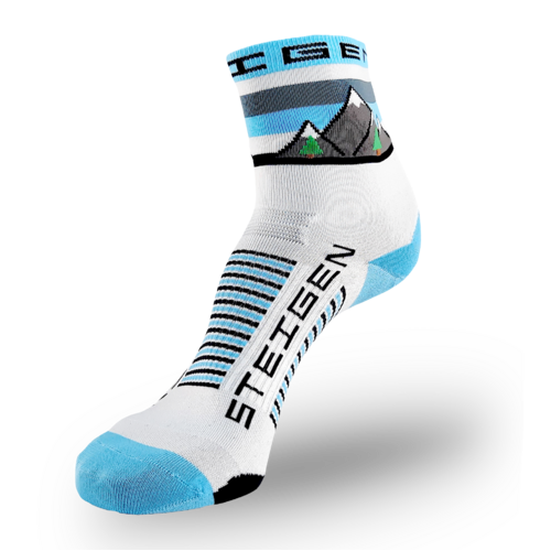 STEIGEN Mountain Pine Running & Cycling Socks 1/2 Length