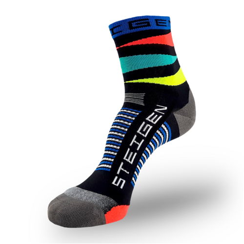 STEIGEN RETRO Running & Cycling Socks 1/2 Length