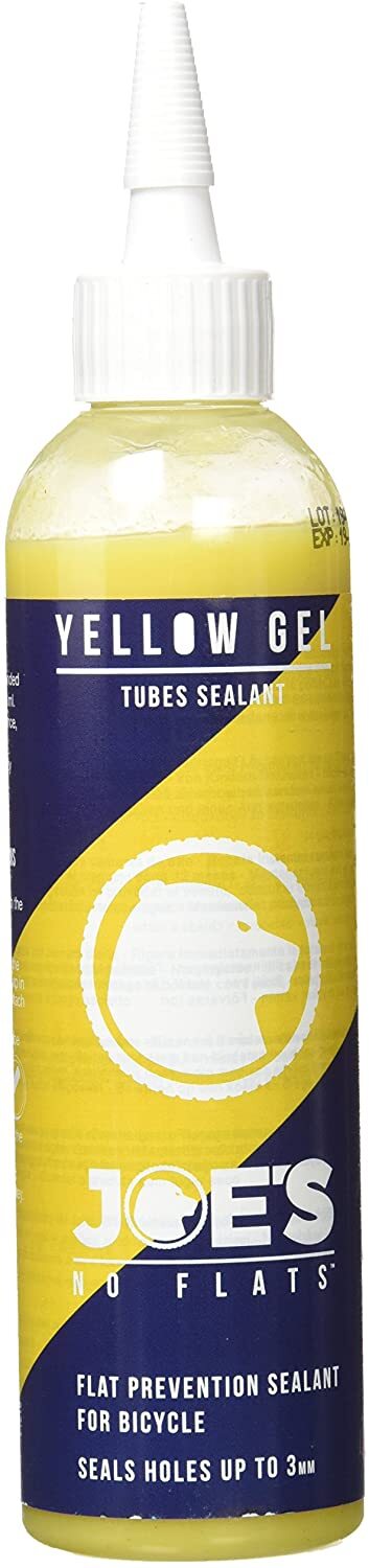 JOES NO-Flats Yellow Inner Tube Sealant 240mL - Not For Tubeless